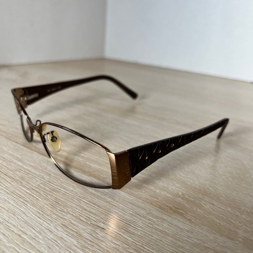 Escada SES 516S Col.R80 Sunglasses Brown Bronze Frames READ Made in Italy - Picture 3 of 14